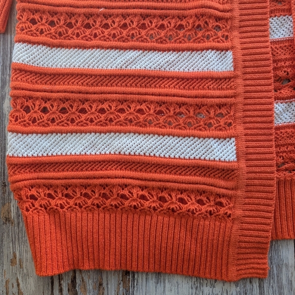 Anthropologie Maeve Open Stitch Cardigan Women's Medium - Picture 3 of 6